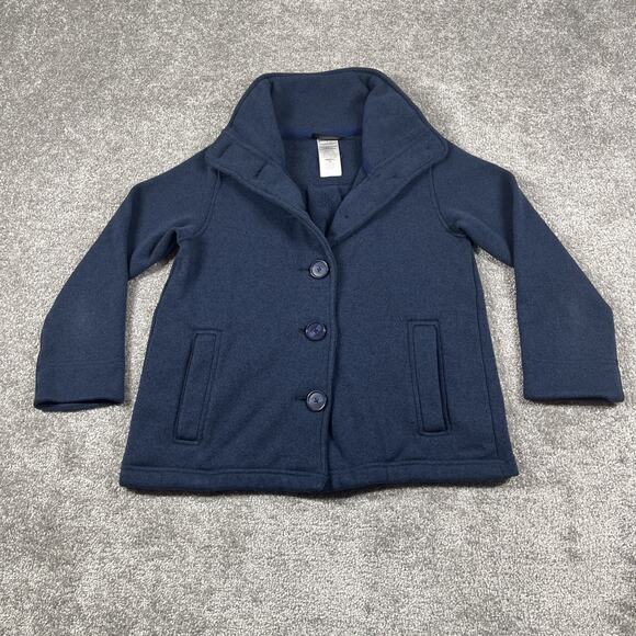 Patagonia Better Sweater Swing Jacket Womens Extra Small Fleece Pea Coat Navy - Picture 1 of 13